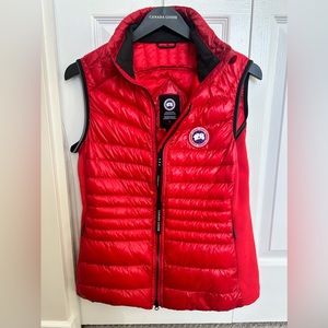 Canada Goose, ladies size medium, red in colour